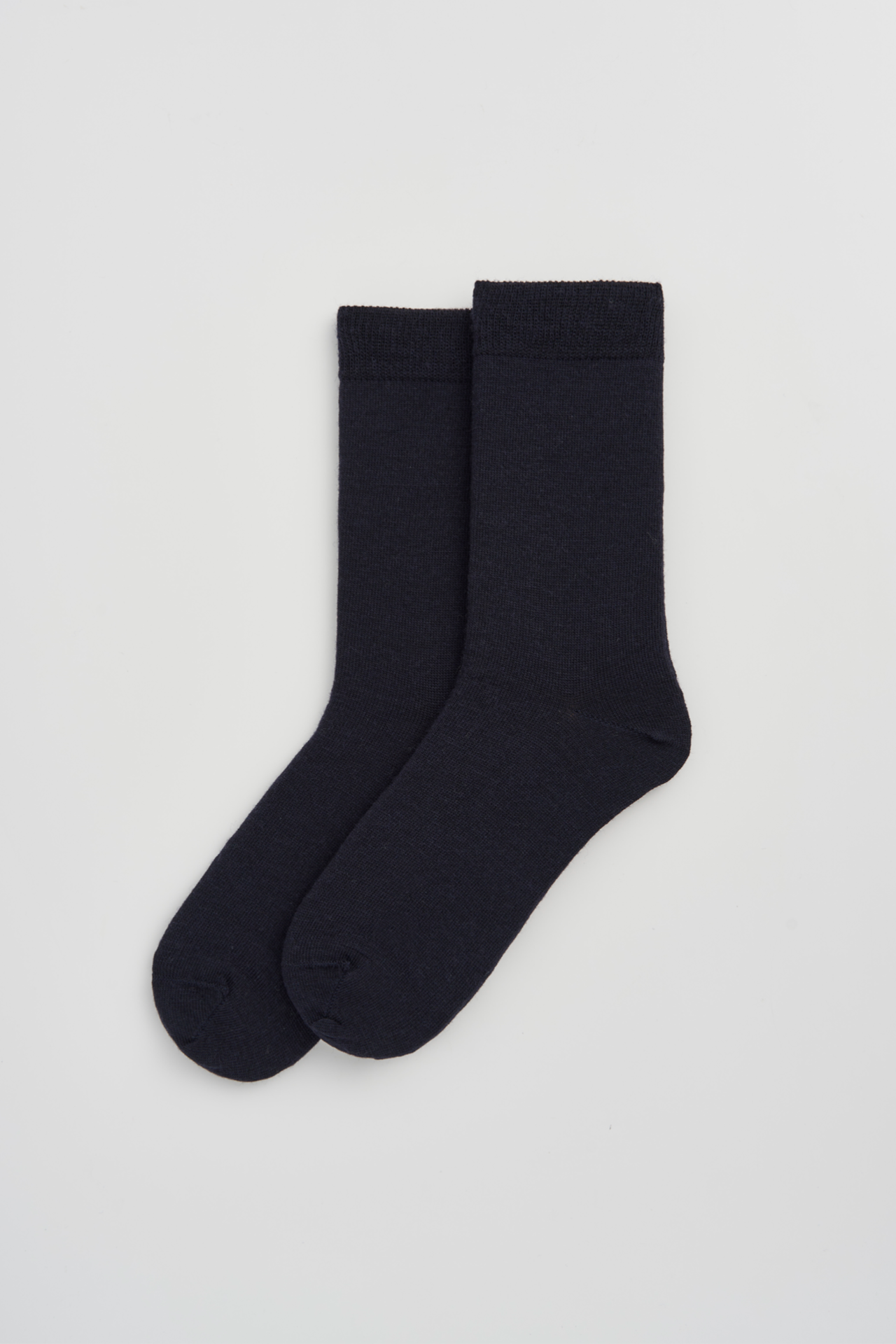 Inky Blue Merino Socks / Small (UK 4-7)