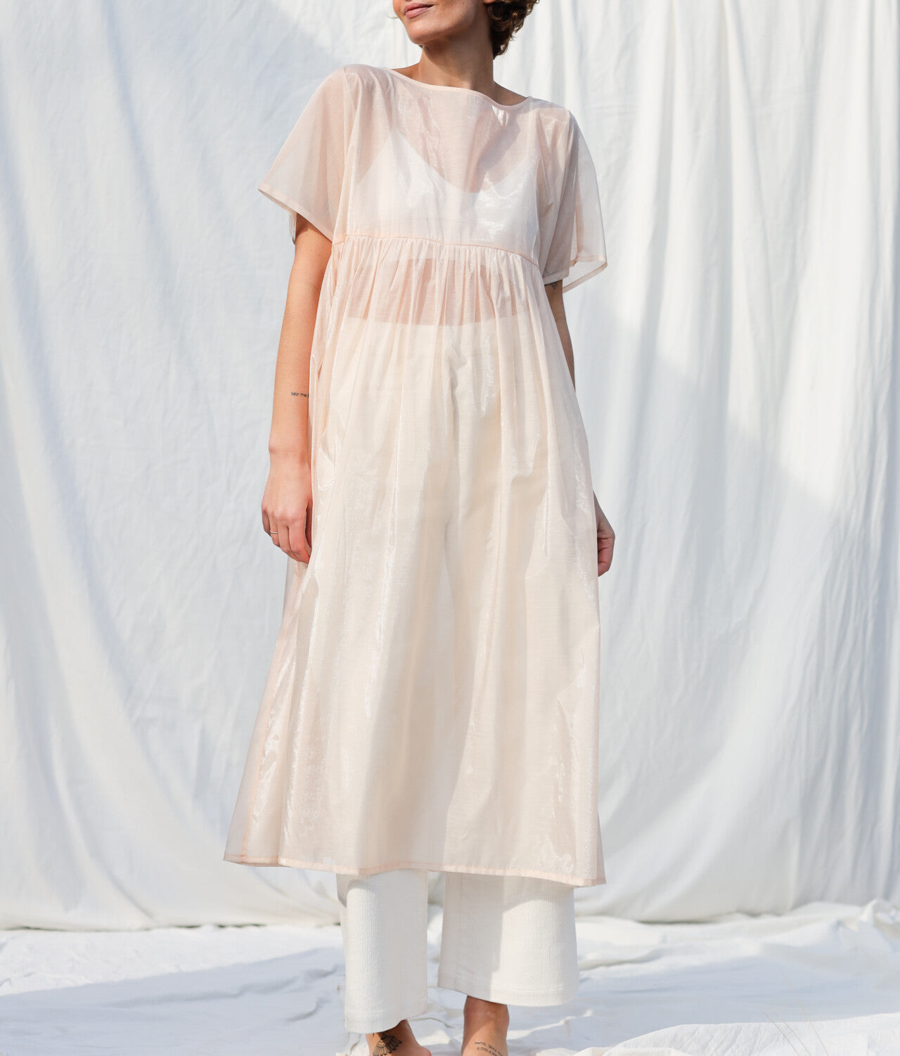 SILVINA Oversized Organza Dress