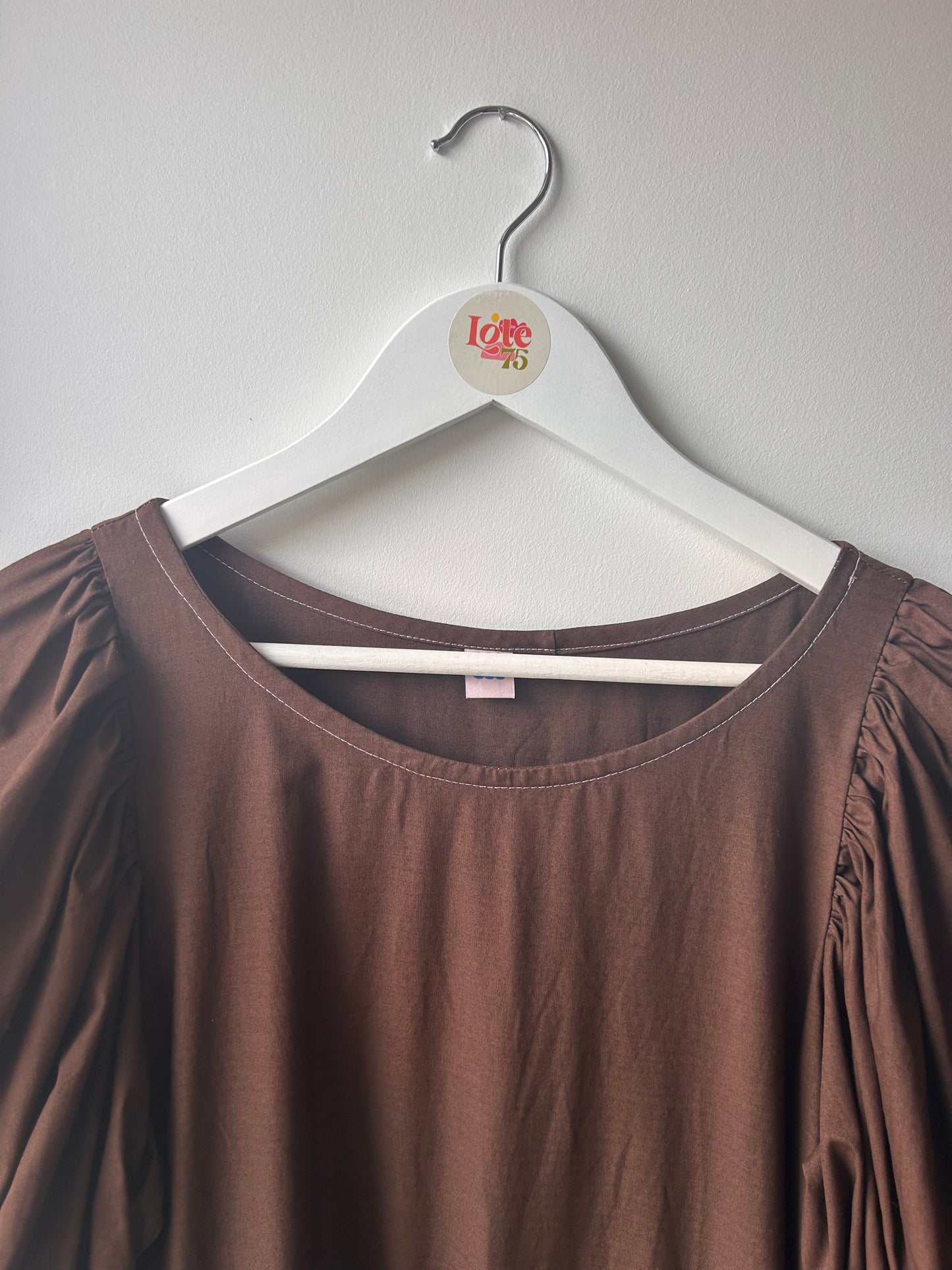 Carmen Dress Espresso Brown