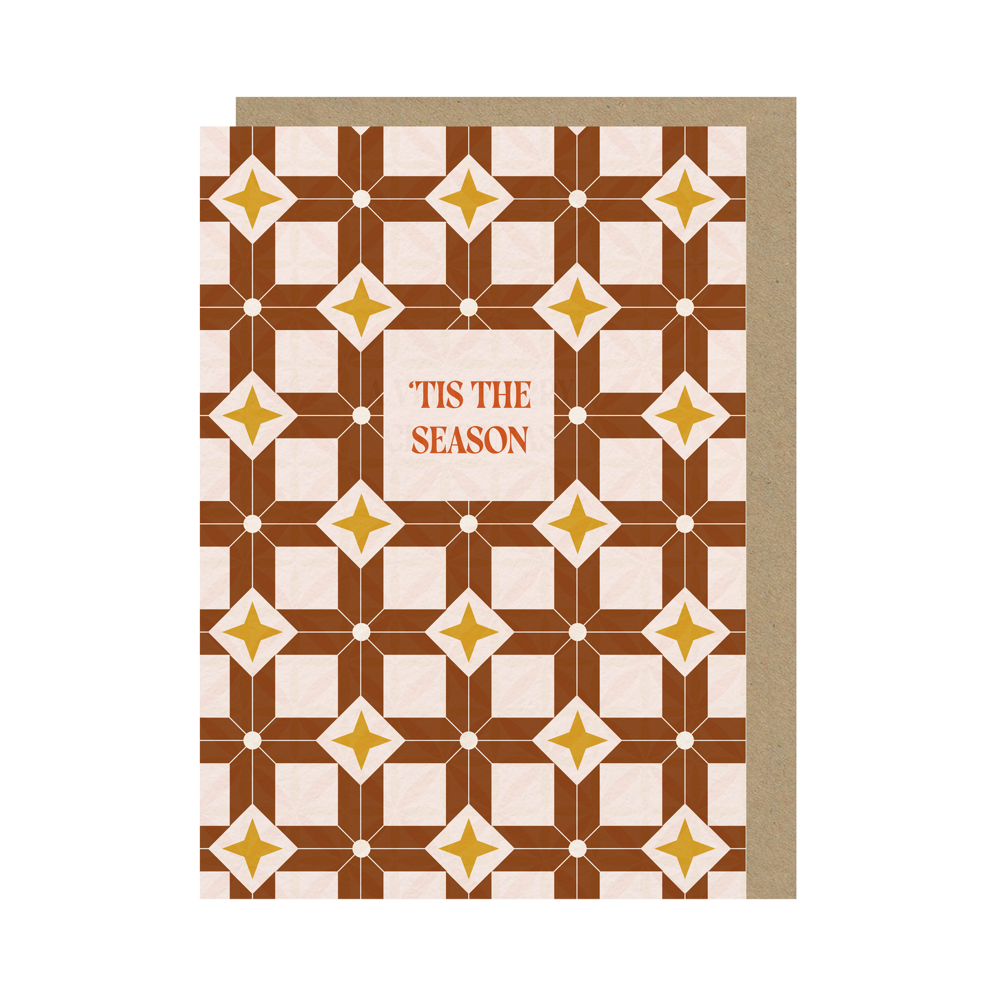 'Tis the Season Christmas Card | Mid-Century Card