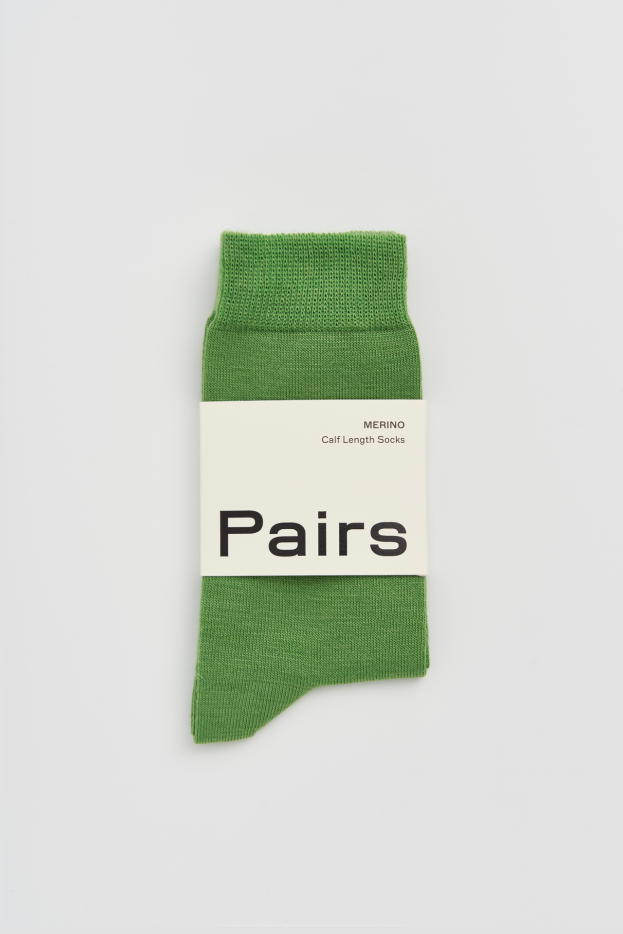 Grass Green Merino Socks: Grass Green / Small (UK 4-7)