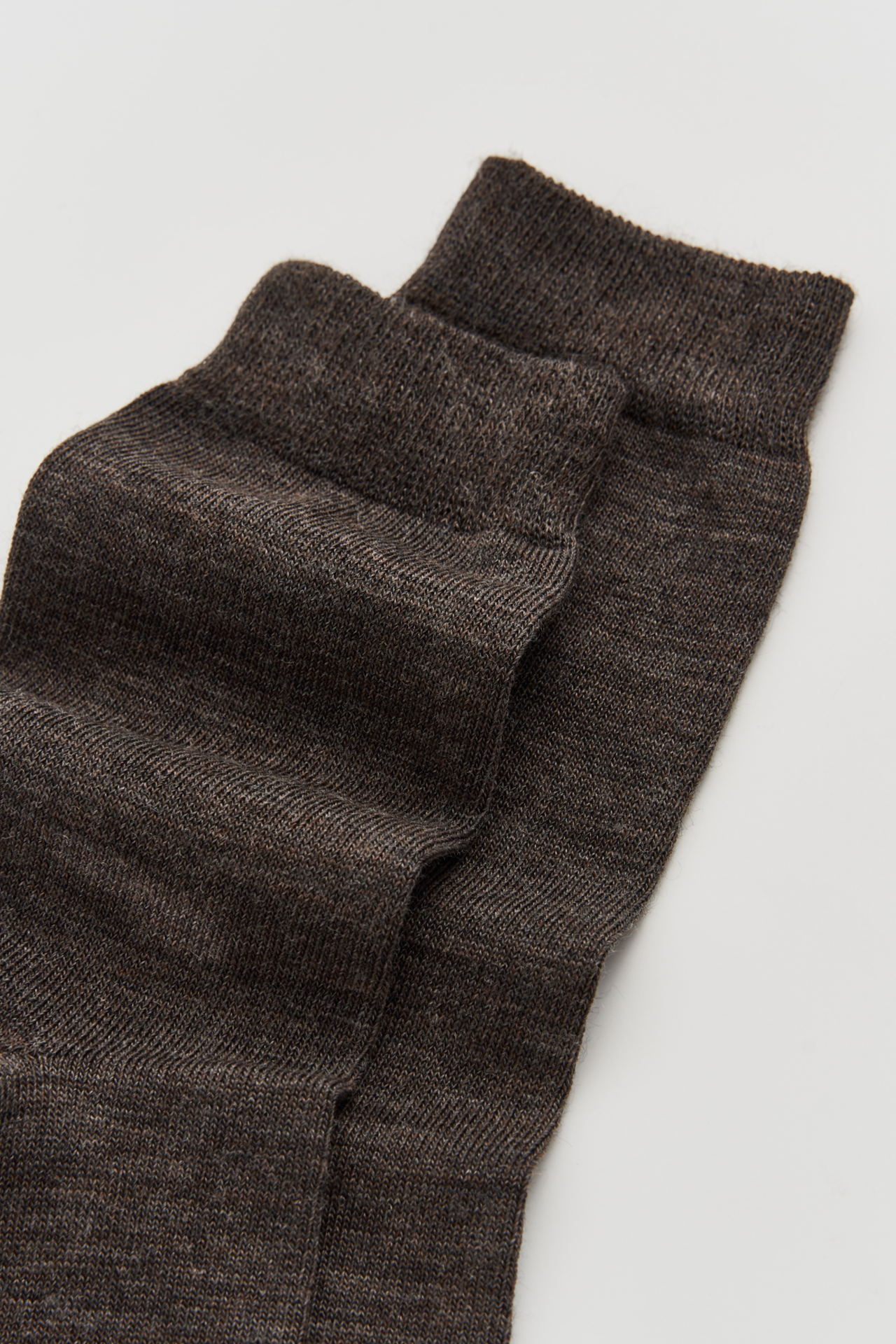 Deep Earth Brown Merino Socks: Deep Earth Brown / Small (UK 4-7)