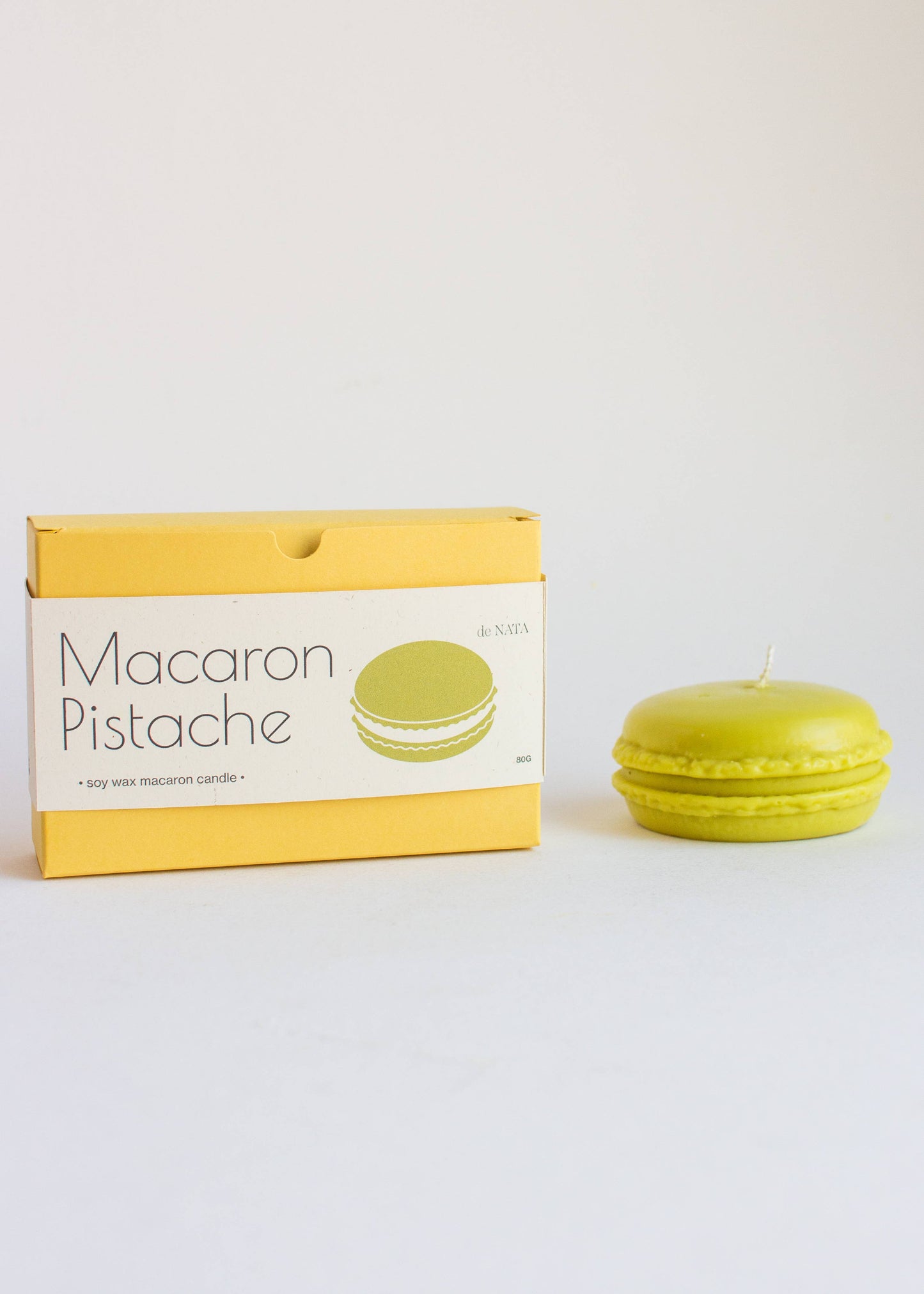 Macaron Pistache Candle