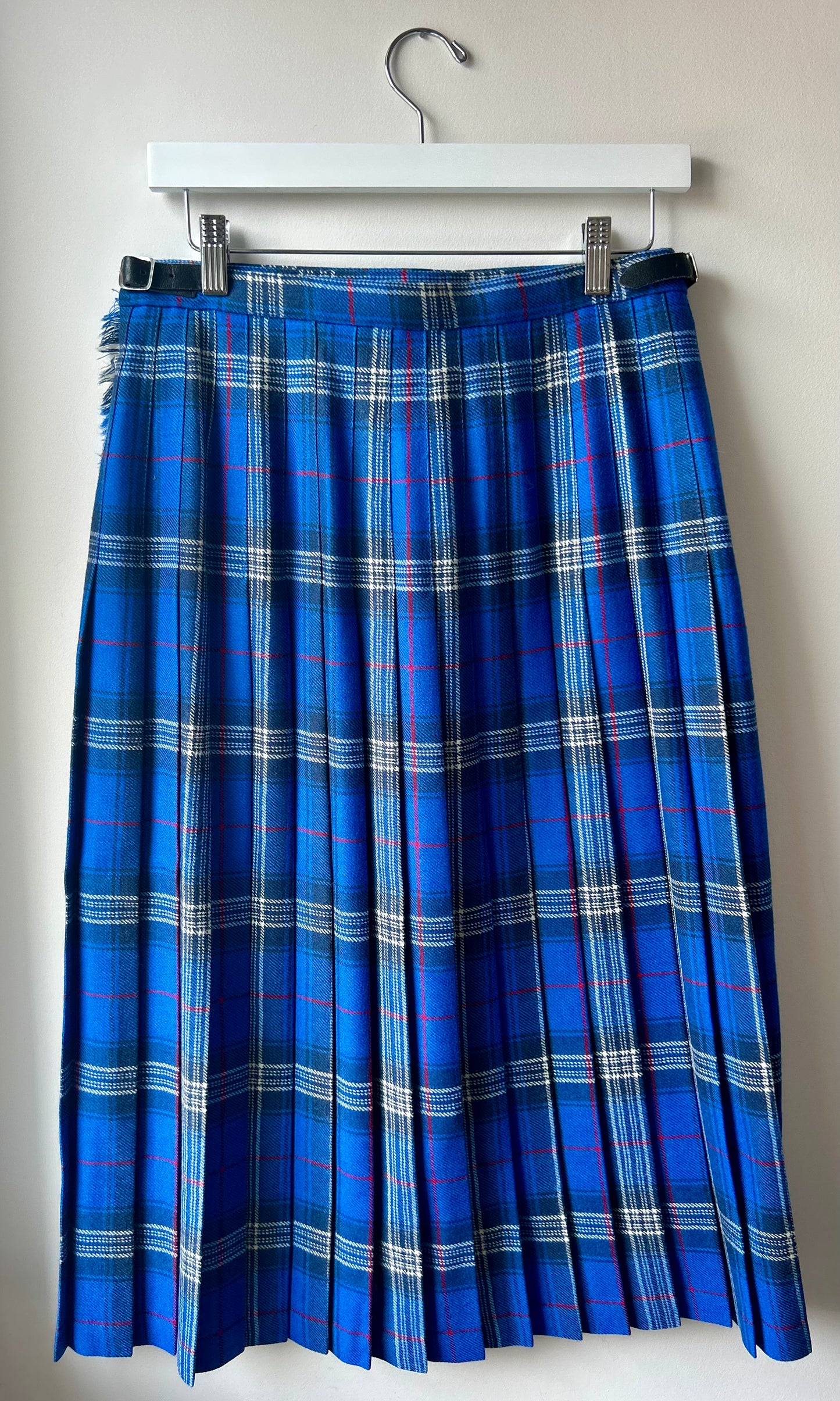 Pre Loved Pure Wool Blue Kilt