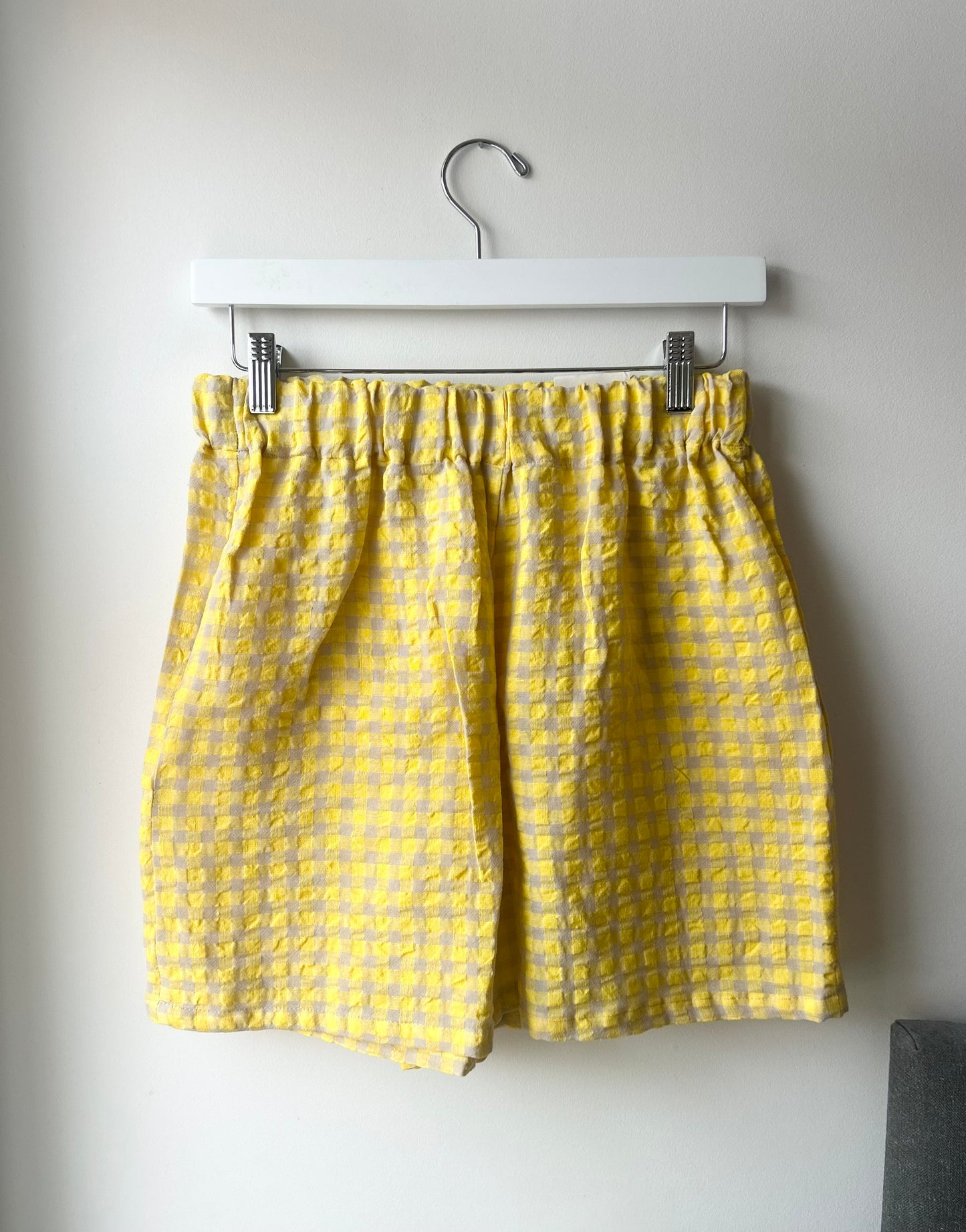 Fluro Bubbly Linen Amber Shorts