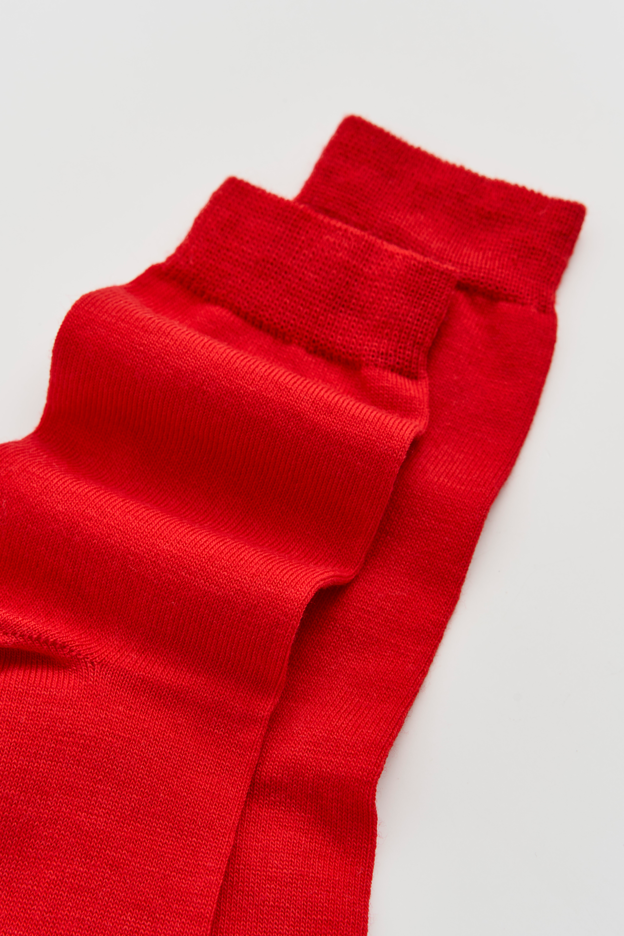 Postbox Red Merino Socks: Postbox Red / Small (UK 4-7)