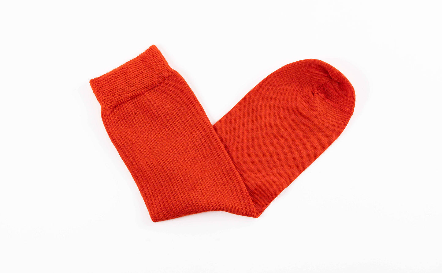 Red Merino Socks: Small UK 4-7