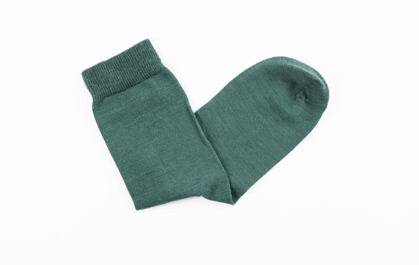 Green Merino Socks: Small UK 4-7