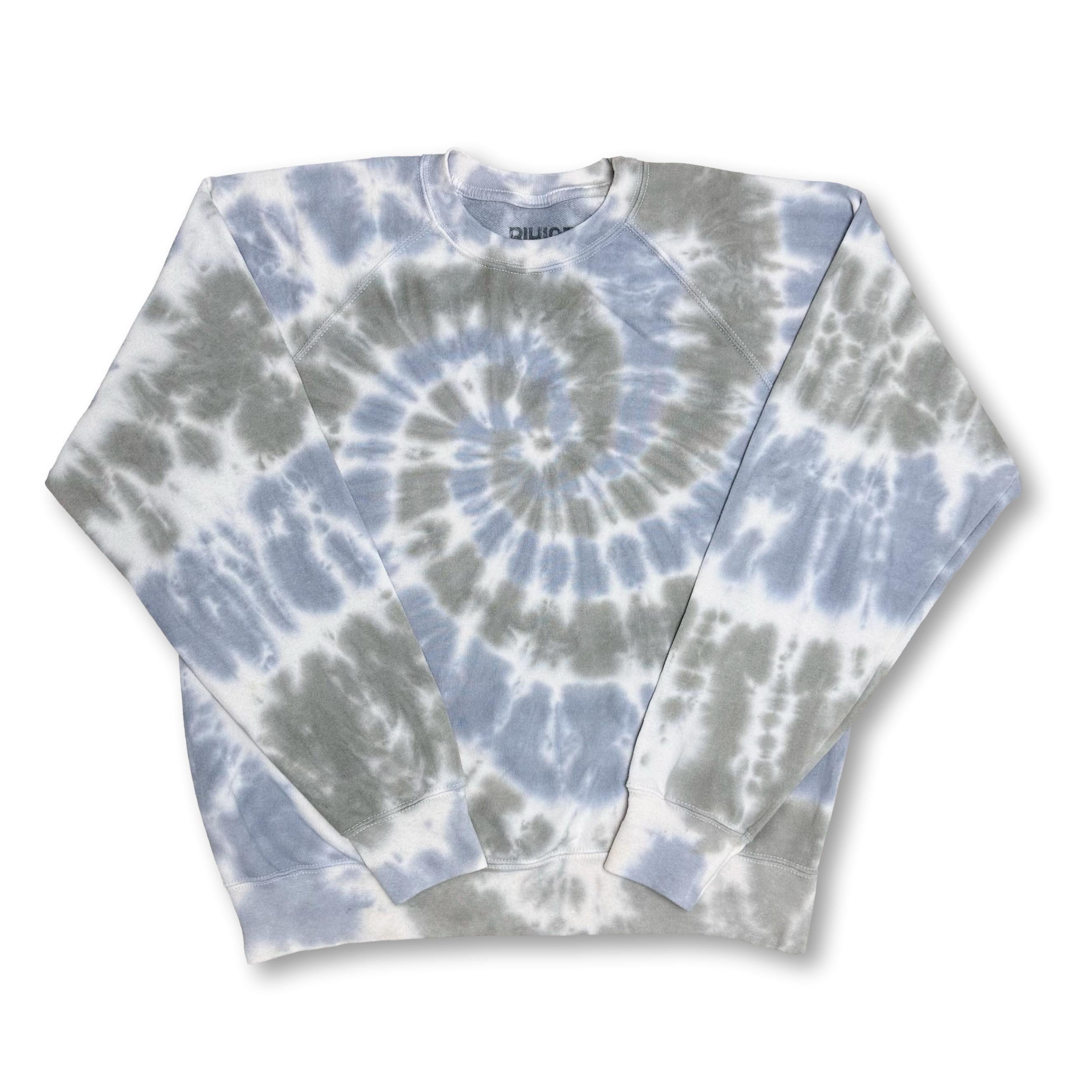 Beige and white discount tie dye sweatshirt