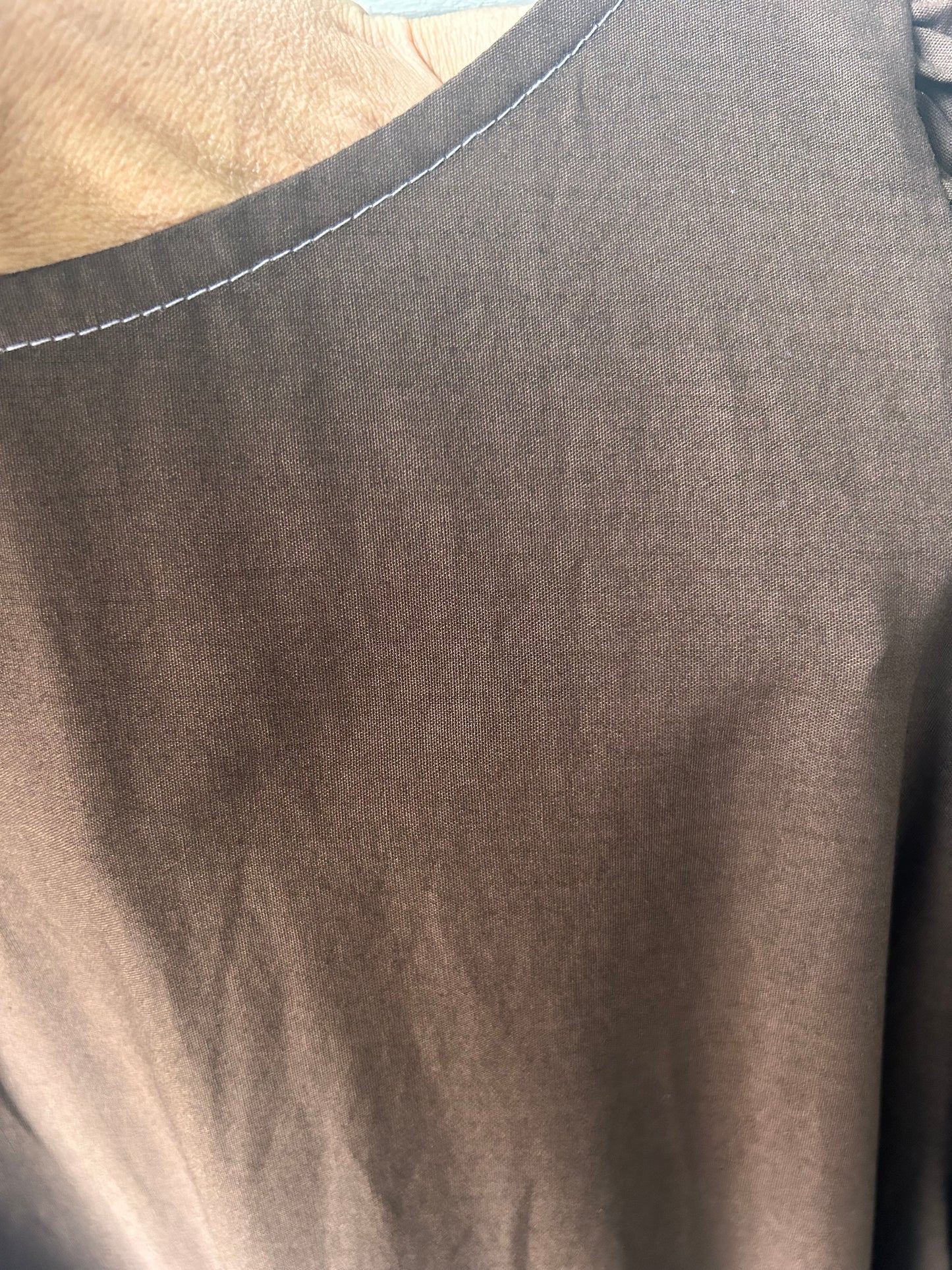 Carmen Dress Espresso Brown