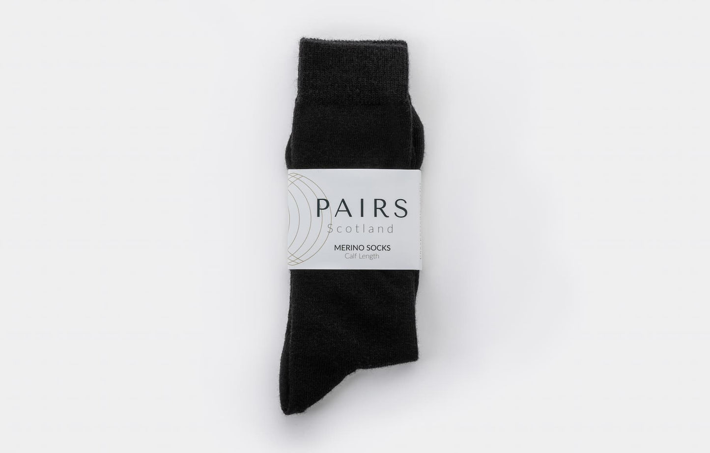 Black Merino Socks: Small UK 4-7